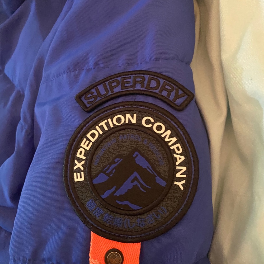 Blue Super Dry Coat